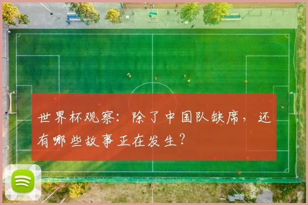 世界杯观察：除了中国队缺席，还有哪些故事正在发生？